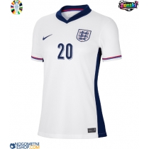 Ženski Nogometni dresi Anglija Jarrod Bowen #20 Domači EP 2024 Kratek Rokav